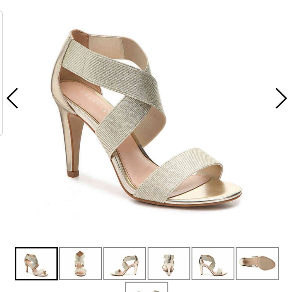 Kelly & Katie Gold heel 9.5
